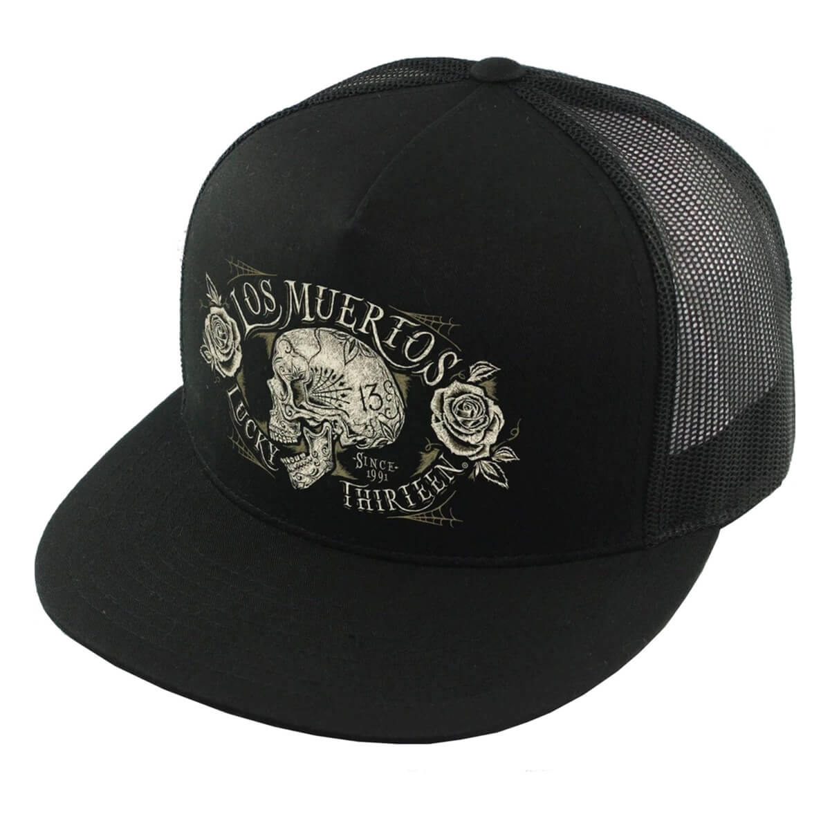 Lucky 13 cheap trucker hat