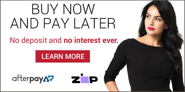 Buy now and pay later with AfterPay and Zip