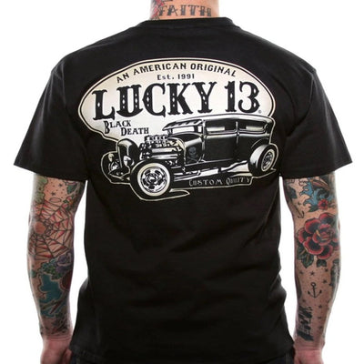 Lucky 13 Men's Retro T-Shirt - American Original main image