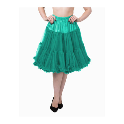 Image of Banned Starlite Petticoat- 23 inch- long below knee- Emerald