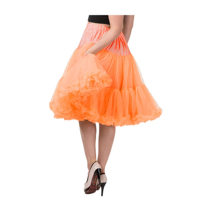 Image of Banned Starlite Petticoat- 23 inch- long below knee- Orange