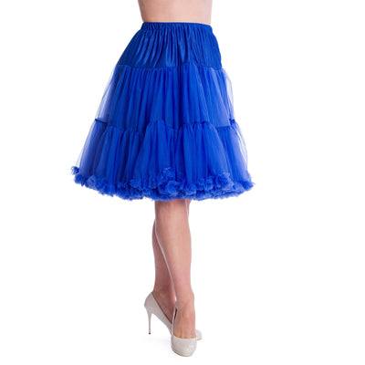 Image of Banned Starlite Petticoat- 23 inch- long below knee- Royal