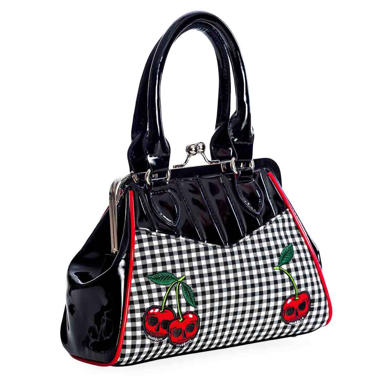 Vintage 1950s Handbag - Black Wool Felt with Soutache Floral Beaded - Ruby  Lane